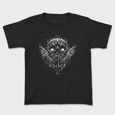 Skull Tattoo Machine, Tricou Copii
