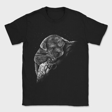 Sleeping Dog Monochrome, Tricou Barbati (Unisex)