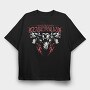 Power Unleashed Doberman, Tricou Oversize Barbati (Unisex)
