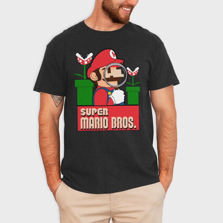 Super Mario Bros 2, Tricou Barbati (Unisex)