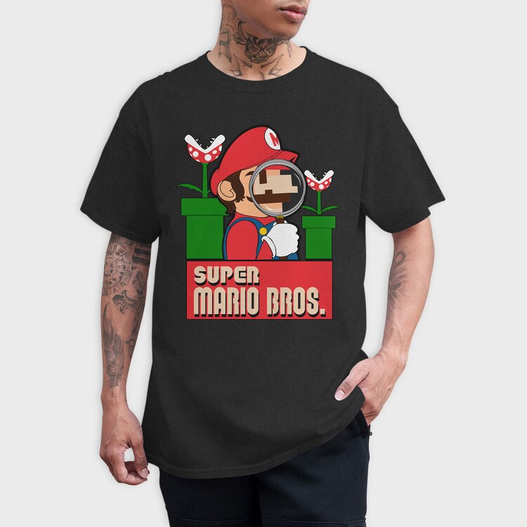 Super Mario Bros 2, Tricou Barbati (Unisex)