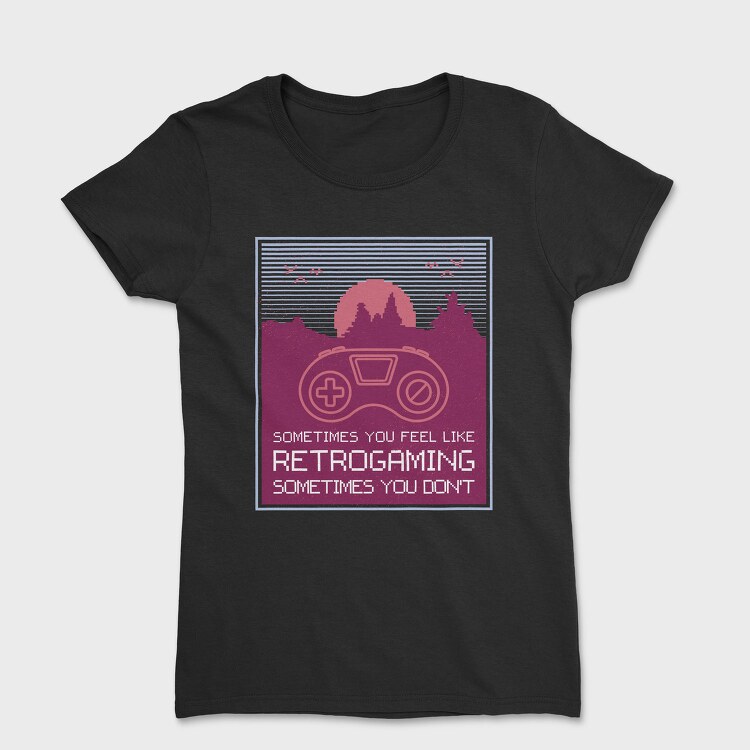 Retrogaming, Tricou Femei