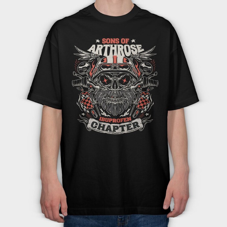 Sons of Arthrose, Tricou Oversize Barbati (Unisex)