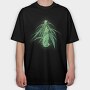 Male Cannabis, Tricou Oversize Barbati (Unisex)