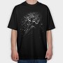 Man Climbing Wall, Tricou Oversize Barbati (Unisex)