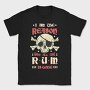 Rum Pirate, Tricou Barbati (Unisex)