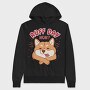 Ruff Day Funny Pet Dog Quote, Hanorac Oversize Barbati (Unisex)