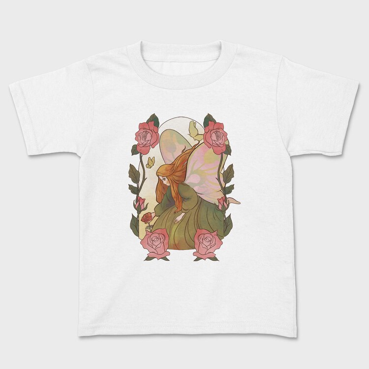 Rose Fairy Character Fairy Tale, Tricou Copii