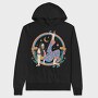 Roller Disco Girl Retro, Hanorac Oversize Barbati (Unisex)