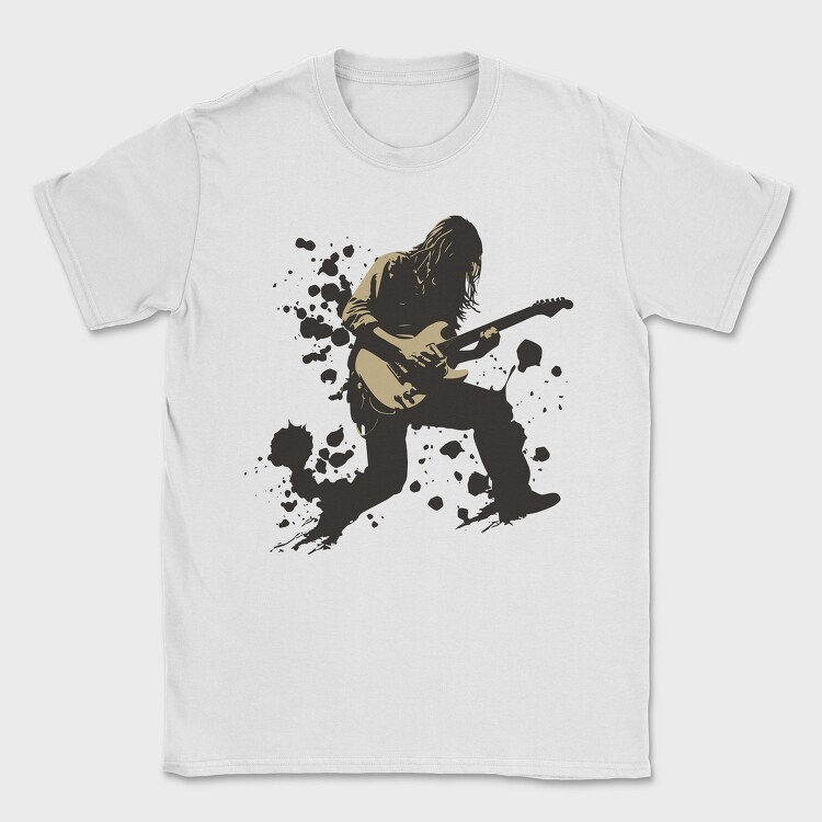 Rockstar Guitarist, Tricou Barbati (Unisex)