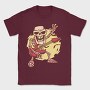 Rock Guitar Skeleton Cartoon, Tricou Barbati (Unisex)