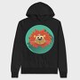 Roaring Lion Mane, Hanorac Oversize Barbati (Unisex)
