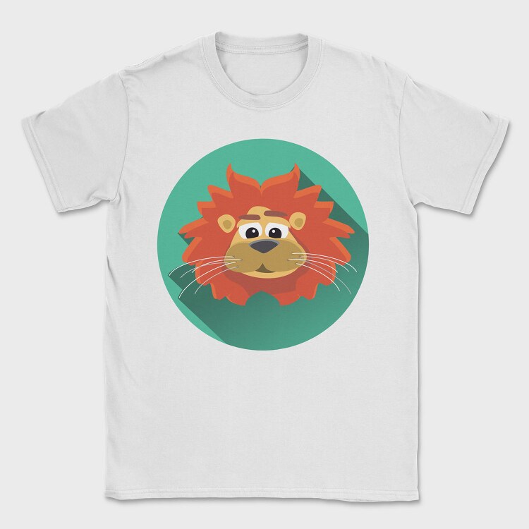 Roaring Lion Mane, Tricou Barbati (Unisex)