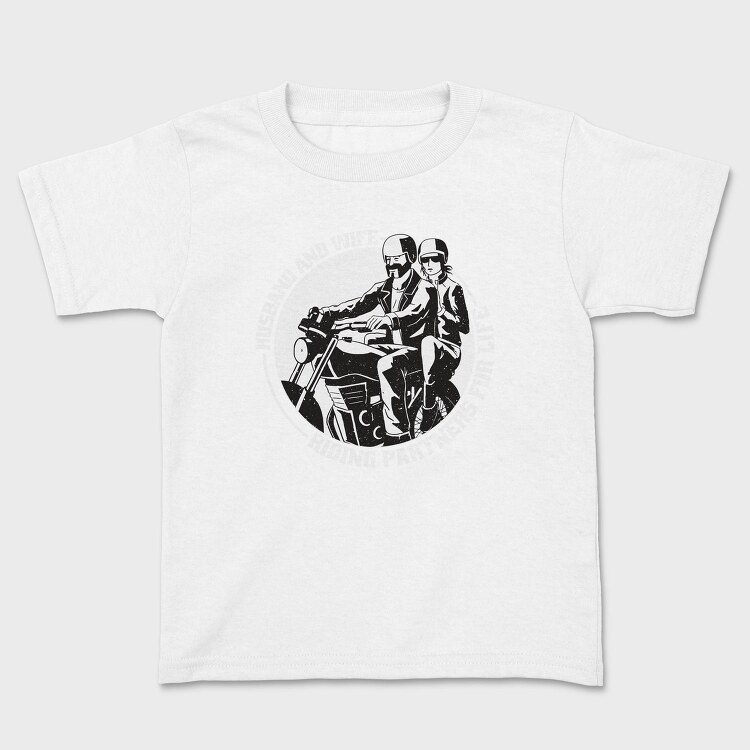 Riders Couple Love Quote, Tricou Copii