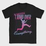 Retrowave Parkour Jump, Tricou Barbati (Unisex)
