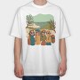 Women Travel, Tricou Oversize Barbati (Unisex)
