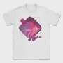 Retrowave Landscape, Tricou Barbati (Unisex)