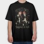Married to Evil, Tricou Oversize Barbati (Unisex)
