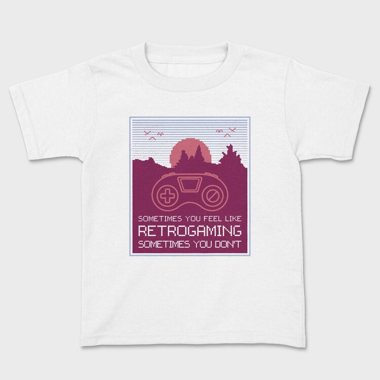 Retrogaming, Tricou Copii