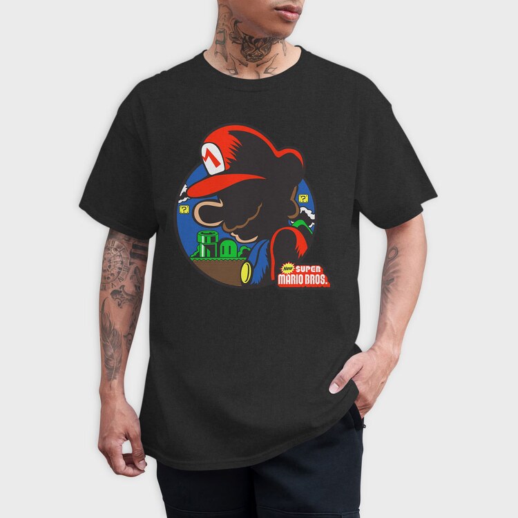 Super Mario Bros 3, Tricou Barbati (Unisex)