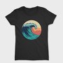 Retro Wave Art Vintage Wave, Tricou Femei