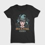 Spooky Witch And Cats Coven Halloween, Tricou Femei