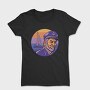 Retro Sunset Ship Captain Boat, Tricou Femei