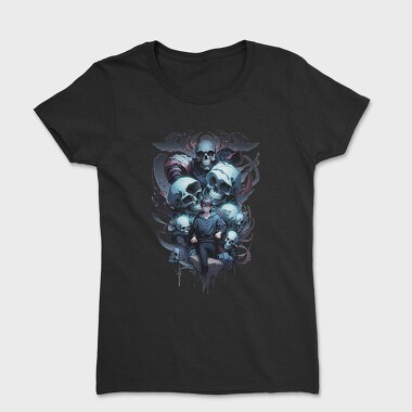 Skulls and Boy, Tricou Femei