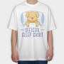 Dog Official Sleep Shirt, Tricou Oversize Barbati (Unisex)