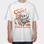 You Can Sleep When You Are Dead, Tricou Oversize Barbati (Unisex)