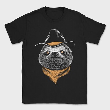 Sloth Cowboy Color, Tricou Barbati (Unisex)