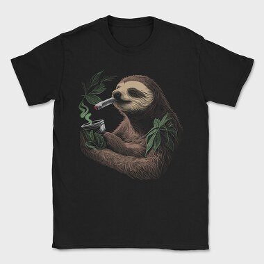 Sloth Pot, Tricou Barbati (Unisex)