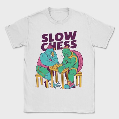 Slow Chess Turtle, Tricou Barbati (Unisex)
