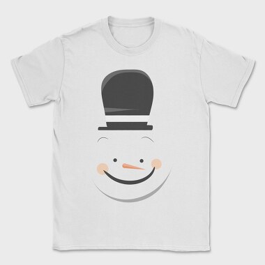 Snow Man Face 2, Tricou Barbati (Unisex)