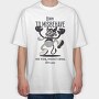 Retro Devil Halloween Cartoon, Tricou Oversize Barbati (Unisex)