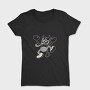 Retro Devil Halloween Cartoon, Tricou Femei