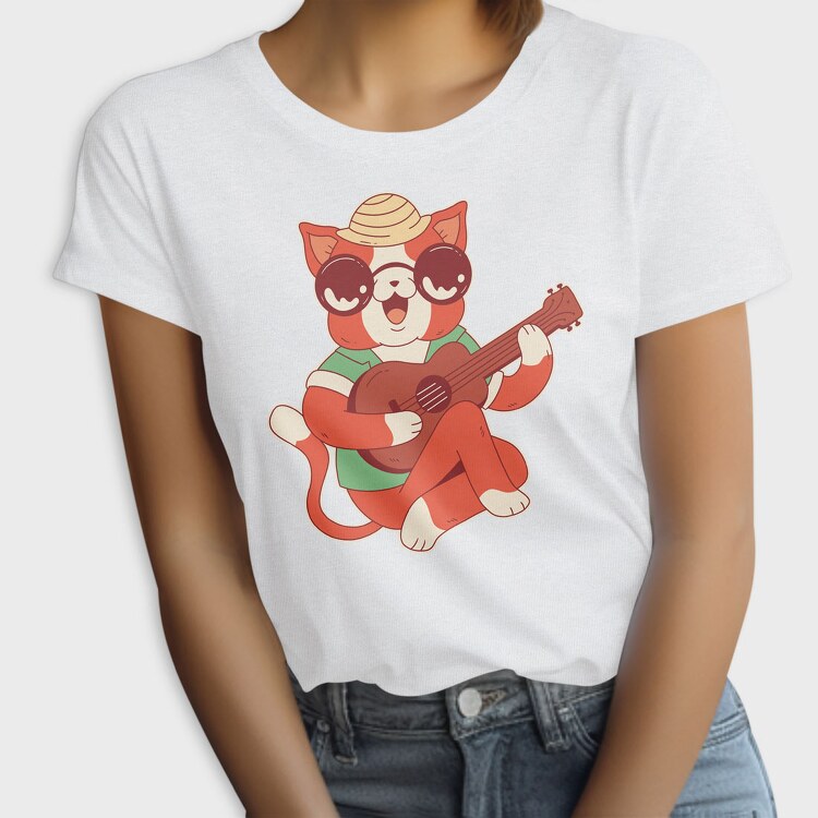 Cat Ukelele, Tricou Femei