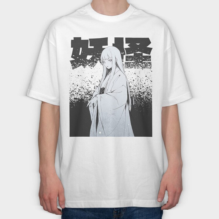 Yuki Onnad, Tricou Oversize Barbati (Unisex)