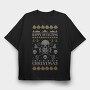 Metal Detector Uglysweater Christmas, Tricou Oversize Barbati (Unisex)