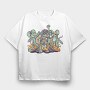 Rat Gang, Tricou Oversize Barbati (Unisex)