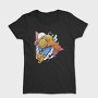 Retro Ski Triangle, Tricou Femei