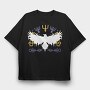 Raven Viking, Tricou Oversize Barbati (Unisex)