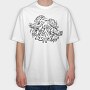 Raven vs Alknut, Tricou Oversize Barbati (Unisex)