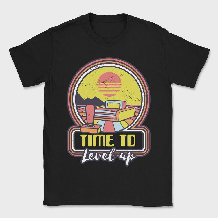 Retro Console Gaming, Tricou Barbati (Unisex)