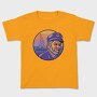 Retro Sunset Ship Captain Boat, Tricou Copii