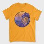 Retro Sunset Ship Captain Boat, Tricou Barbati (Unisex)