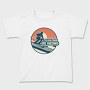 Retro Skiing Enthusiast Be Skiing, Tricou Copii