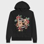 Retro Polaroid Camera Traditional Tattoo, Hanorac Oversize Barbati (Unisex)