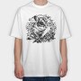 Garden Mouse Realistic Dormouse, Tricou Oversize Barbati (Unisex)