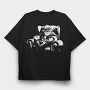 Relaxed Santa Claus Chill Cookie Milk, Tricou Oversize Barbati (Unisex)